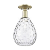 Waverly 1 Light Semi Flush Mount 13.5 Inch and 8 Inch Wide by Innovations - 716-1C-G372
