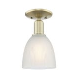 Castile 1 Light Semi Flush Mount 10.5 Inch and 6 Inch Wide by Innovations - 716-1C-G38