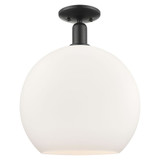 Athens 1 Light Semi Flush Mount 18.13 Inch X 13.75 Inch by Innovations - 716-1C-G12-14