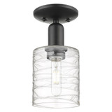 Cobbleskill 1 Light Semi Flush Mount 10.5 Inch X 5 Inch by Innovations - 716-1C-G11