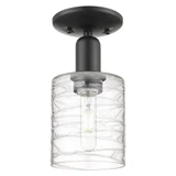 Cobbleskill 1 Light Semi Flush Mount 10.5 Inch X 5 Inch by Innovations - 716-1C-G11