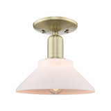 Orwell 1 Light Semi Flush Mount 8.5 Inch and 8.38 Inch Wide by Innovations - 716-1C-G13