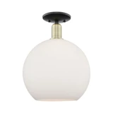 Athens 1 Light Semi Flush Mount 15.13 Inch X 11.75 Inch by Innovations - 716-1C-G12-12