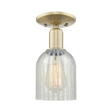 Caledonia 1 Light Semi Flush Mount 11 Inch and 5 Inch Wide by Innovations - 716-1C-G2511