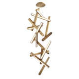 Chaos 15 LED Light Large Chandelier by Modern Forms - PD-64875