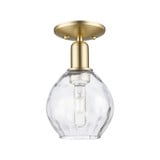 Waverly 1 Light Semi Flush Mount 10 Inch Tall X 6 Inch Wide by Innovations - 716-1C-G362