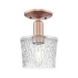 Niagara 1 Light Semi Flush Mount 10 Inch and 6.5 Inch Wide by Innovations - 716-1C-G402