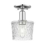 Niagara 1 Light Semi Flush Mount 10 Inch and 6.5 Inch Wide by Innovations - 716-1C-G402