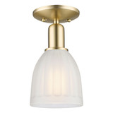 Brookfield 1 Light Semi Flush Mount 10.88 Inch X 5.75 Inch by Innovations - 716-1C-G44