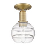 Rochester 1 Light Semi Flush Mount 9.38 Inch X 5.88 Inch by Innovations - 716-1C-G556-6