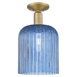 Bridal Veil 1 Light Semi Flush Mount 8 Inch X 14 Inch Tall by Innovations - 716-1C-G559-8