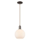 Athens 1 Light Cord Hung Mini Pendant 12.83 Inch X 10 Inch by Innovations - 716-1P-G12-10