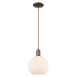 Athens 1 Light Cord Hung Mini Pendant 12.83 Inch X 10 Inch by Innovations - 716-1P-G12-10
