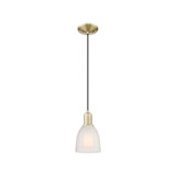 Brookfield 1 Light Cord Hung Mini Pendant 10.2 X 5.75 Inch by Innovations - 716-1P-G441