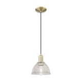 Arietta 1 Light Cord Hung Mini Pendant 8.83 Inch Tall by Innovations - 716-1P-G422