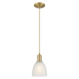 Castile 1 Light Cord Hung Mini Pendant 9.83 Inch X 6 Inch by Innovations - 716-1P-G38