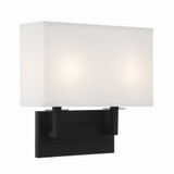 Durham 2 Light Wall Sconce by Crystorama - DUR-A3542