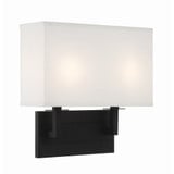 Durham 2 Light Wall Sconce by Crystorama - DUR-A3542