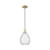 Waverly 1 Light Cord Hung Mini Pendant 12.83 Inch X 8 Inch by Innovations - 716-1P-G372