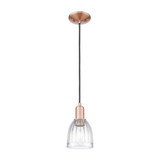 Brookfield 1 Light Cord Hung Mini Pendant 10X 5.75 Inch Wide by Innovations - 716-1P-G442