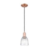 Brookfield 1 Light Cord Hung Mini Pendant 10X 5.75 Inch Wide by Innovations - 716-1P-G442