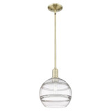 Rochester 1 Light Stem Hung Mini Pendant 12.25X 10 Inch Wide by Innovations - 716-1S-G556-10