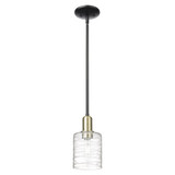 Cobbleskill 1 Light Stem Hung Mini Pendant 9.63X 5 Inch Wide by Innovations - 716-1S-G11