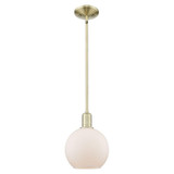 Athens 1 Light Stem Hung Mini Pendant 10.63 Inch X 8 Inch by Innovations - 716-1S-G12-8