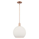 Athens 1 Light Stem Hung Mini Pendant 14.25X 11.75 Inch Wide by Innovations - 716-1S-G12-12