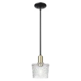 Niagara 1 Light Stem Hung Mini Pendant 9.13 Inch X 6.5 Inch by Innovations - 716-1S-G402