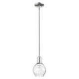 Waverly 1 Light Stem Hung Mini Pendant 9.13 Inch X 6 Inch by Innovations - 716-1S-G362