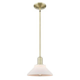 Orwell 1 Light Stem Hung Mini Pendant 7.63 Inch X 8.38 Inch by Innovations - 716-1S-G13