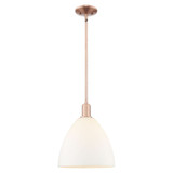 Bristol 1 Light Stem Hung Mini Pendant 13.63 Inch X 12 Inch by Innovations - 716-1S-GBD-12
