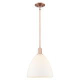 Bristol 1 Light Stem Hung Mini Pendant 13.63 Inch X 12 Inch by Innovations - 716-1S-GBD-12