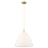 Bristol 1 Light Stem Hung Mini Pendant 17.63 Inch X 16 Inch by Innovations - 716-1S-GBD-16