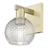 Athens 1 Light Basketweave Wall Sconce 9.88 Inch Tall by Innovations - 716-1W-G122C-6