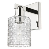 Cobbleskill 1 Light Basketweave Wall Sconce 10.75 X 5 Inch by Innovations - 716-1W-G112C-5