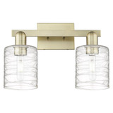Cobbleskill 2 Light Bath Vanity 10.75 Inch and 16 Inch Wide by Innovations - 716-2W-G11