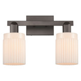 Hadley 2 Light Bath Vanity 10.75 Inch Tall X 15.5 Inch Wide by Innovations - 716-2W-G34