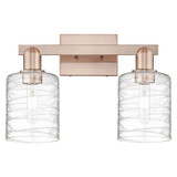 Cobbleskill 2 Light Bath Vanity 10.75 Inch and 16 Inch Wide by Innovations - 716-2W-G11