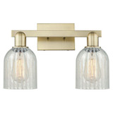 Caledonia 2 Light Bath Vanity 10.75 Inch Tall X 16 Inch Wide by Innovations - 716-2W-G25