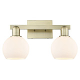 Athens 2 Light Bath Vanity 9.63 Inch Tall X 16.88 Inch Wide by Innovations - 716-2W-G12-6