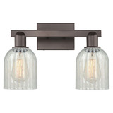 Caledonia 2 Light Bath Vanity 10.75 Inch Tall X 16 Inch Wide by Innovations - 716-2W-G25