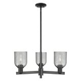 Caledonia 3 Light Stem Hung Chandelier 11 Inch X 26.75 Inch by Innovations - 716-3CR-G25