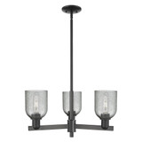 Caledonia 3 Light Stem Hung Chandelier 11 Inch X 26.75 Inch by Innovations - 716-3CR-G25
