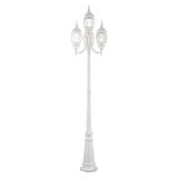 Frontec 4 Light Outdoor Post Light in Style 24 x 93 Inches by Livex  - 7711