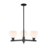 Athens 3 Light Stem Hung Chandelier 9.88 Inch X 27.63 Inch by Innovations - 716-3CR-G12-6