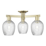 Salina 3 Light Semi Flush Mount 11.25 Inch X 23.25 Inch by Innovations - 716-3F-G292