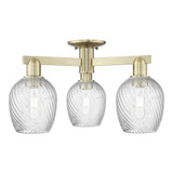 Salina 3 Light Semi Flush Mount 11.25 Inch X 23.25 Inch by Innovations - 716-3F-G292