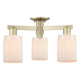 Hadley 3 Light Semi Flush Mount 10.88 Inch and 22 Inch Wide by Innovations - 716-3F-G34